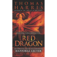 Red - XO Dragon, By Author of The Silence of the Lambs, 1 Each