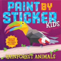 Paint by Sticker Kids - :Rainforest Animals, 1 Each