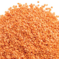 Bulk - Red Lentils Organic, 100 Gram