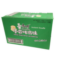 Master Kong - Chicken Flavor with Mushroom Soup Noodle, 12 Each