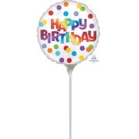 Happy Birthday - Mylar Balloon, 1 Each