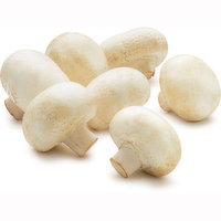 Mushrooms - White Organic - Bulk Fresh, 1 Pound