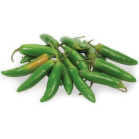 Hot Peppers - Serrano Green, 15 Gram