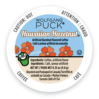 Wolfgang Puck - Coffee Pods - Hawaiian Hazelnut, Bulk, 1 Each