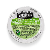 Martinson - Columbian Decaf Pods, 1 Each