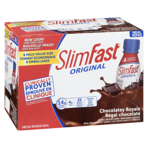 Slim Fast - Meal Replacement Shakes Chocolatey Royale