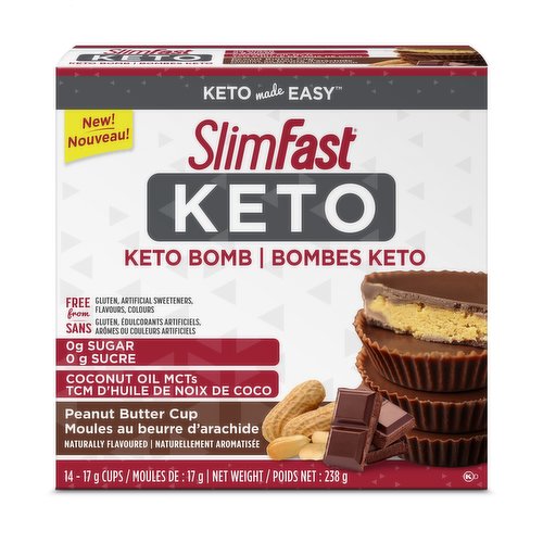 Keto Bombs are full of delicious decadence and are made with coconut oil MCTs to help satisfy your hunger. These Keto products are naturally flavoured, free from gluten, artificial sweeteners, artificial flavours and colours.