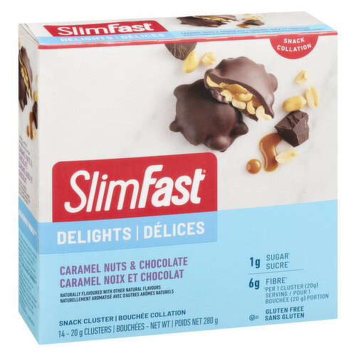 Slim Fast - Keto Caramel Nut Cluster