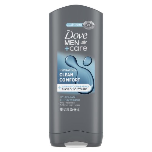 Dove - Men+Care Body & Face Wash - Clean Comfort