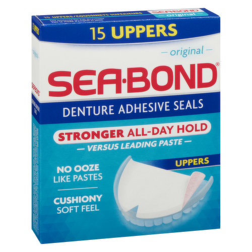 Sea Bond - Denture Adhesive Seals Original Uppers