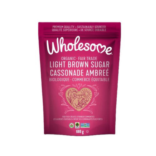 Wholesome Sweeteners - Organic Fair Trade Light Brown Sugar