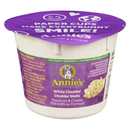 Annies - Macaroni & White Cheddar Pasta Cup