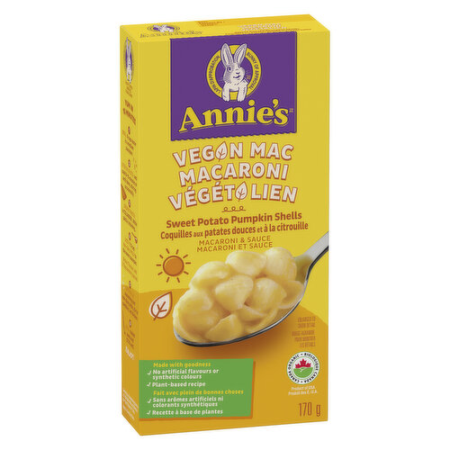 Annies - Vegan Mac Macaroni with Sweet Potato Pumpkin Shells