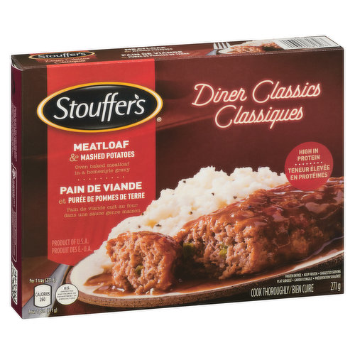 Stouffers Meatloaf And Mashed Potatoes