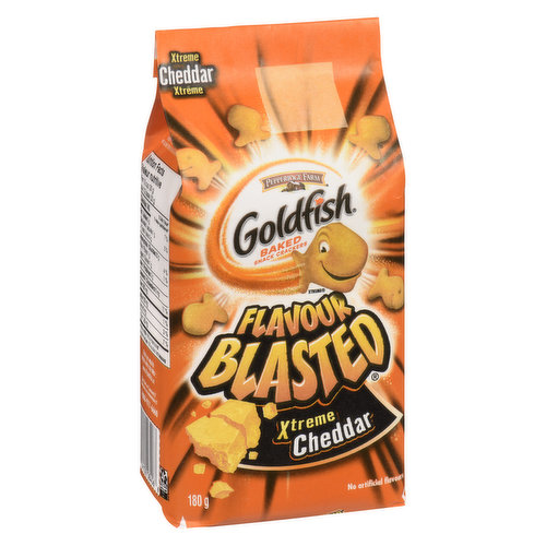 PEPPERIDGE FARM - Goldfish Baked Snack Crackers Xtreme Cheddar