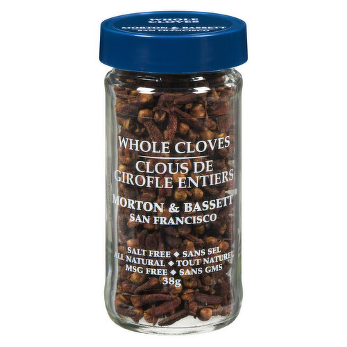 Add one or two whole cloves to mulled drinks, teas or coffee to add a rich taste. Use in your favorite beef, ham or stew recipe. Essential in spiced cakes, marinades for game and stewed fruit dishes. Try an onion studded with whole cloves in your favorite chicken soup recipes.