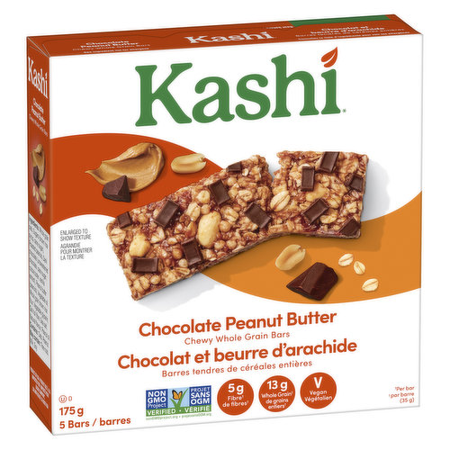 Kashi - Chewy Chocolate Peanut Butter Granola Bars