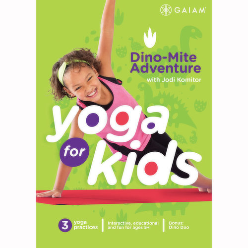 Gaiam Dvd Yoga For Kids Dino Mite