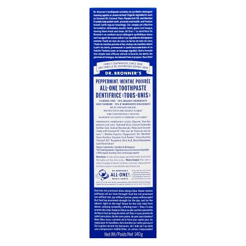 Dr Bronner - All in One Toothpaste Peppermint