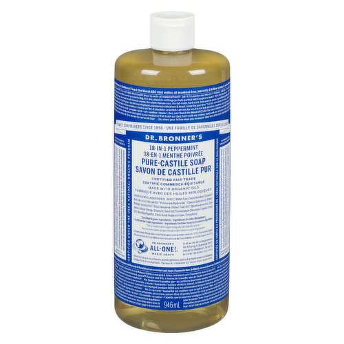 Dr. Bronner's - Pure Castile Soap 18in1 Peppermint