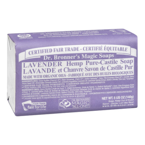 Dr. Bronner's - Magic Soaps Lavender Hemp Pure Castile