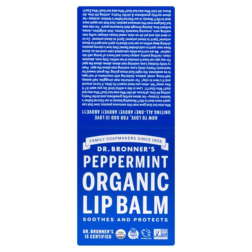 Dr. Bronner's - Organic Lip Balm - Peppermint
