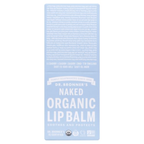 Dr Bronner S Organic Lip Balm Naked Save On Foods