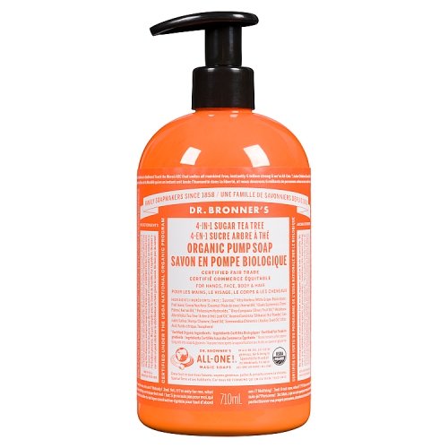 Dr Bronner - Pump Soap 4-in-1 Tea Tree