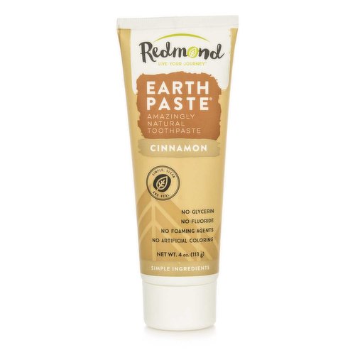 Redmond - Earthpaste Natural Toothpaste - Cinnamon