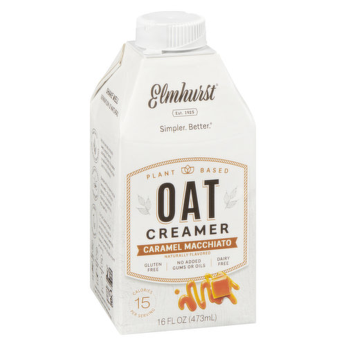 Elmhurst - Oat Creamer, Caramel Macchiato