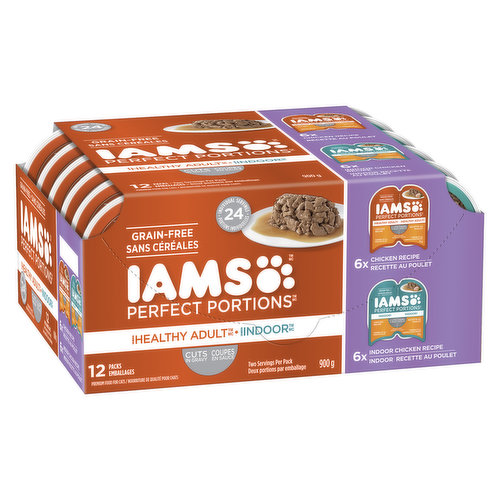 Provides a delicious, grain-free meal that is complete & balanced for maintenance with no artificial preservatives & formulated for a healthy immune system & healthy digestion. Cuts in gravy.