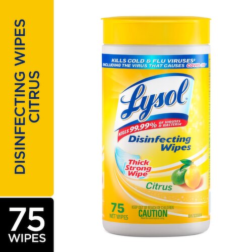 Lysol - Disinfecting Wipes, Citrus