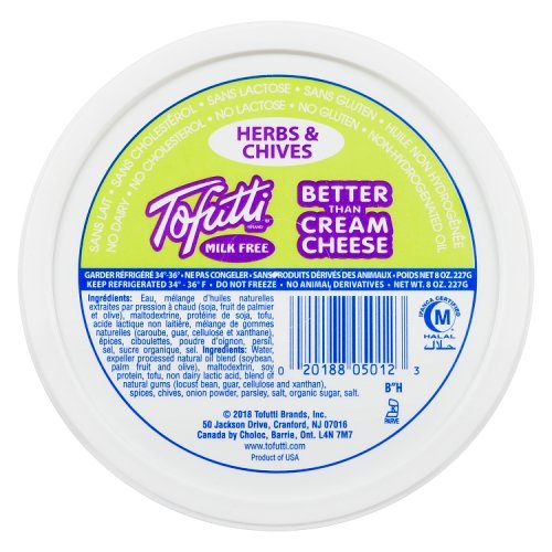 Tofutti - Better Than Cream Cheese Herb & Chive