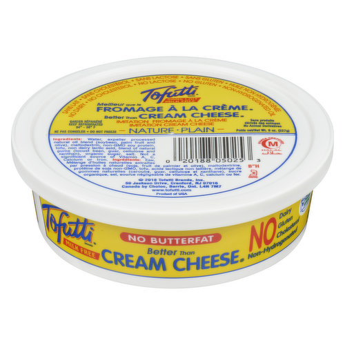 Tofutti - Better Then Cream Cheese Plain