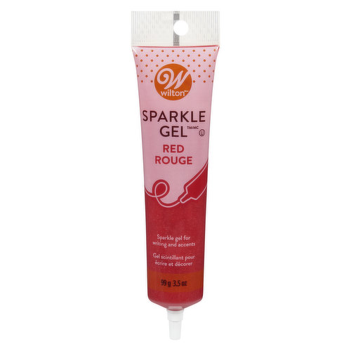 Wilton - Sparkle Gel, Red