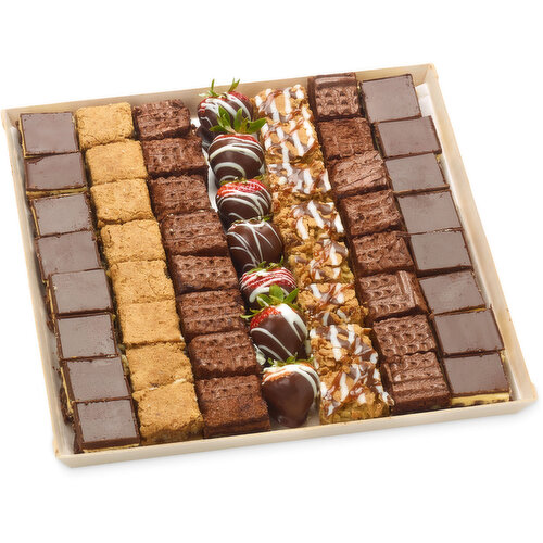 Save-On-Foods - Dessert Square Platter - 55Pieces, Serves 20-24