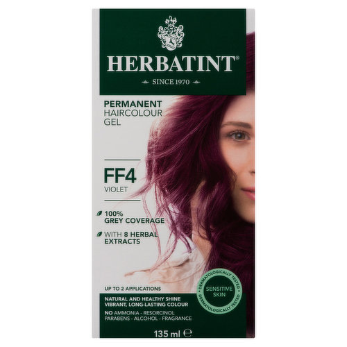 Herbatint - Permanent Hair Colour Gel FF4 Violet