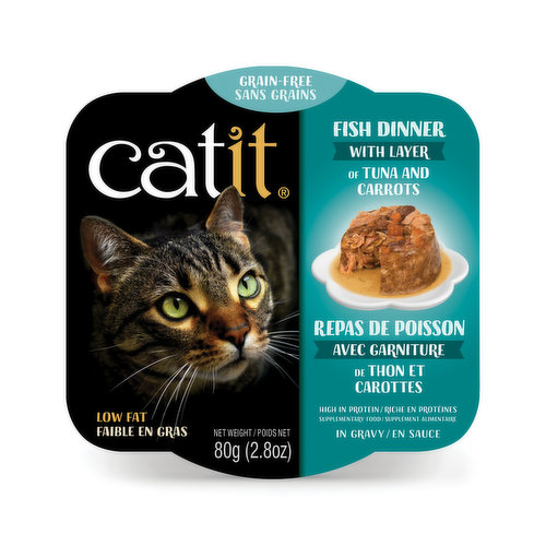 Cat it - Catit Fish Dinner of Tuna and Carrots