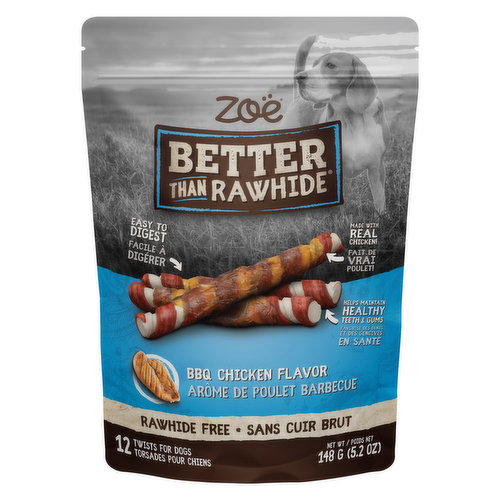 Zoe - Better Than Rawhide Twist Bbq Chicken