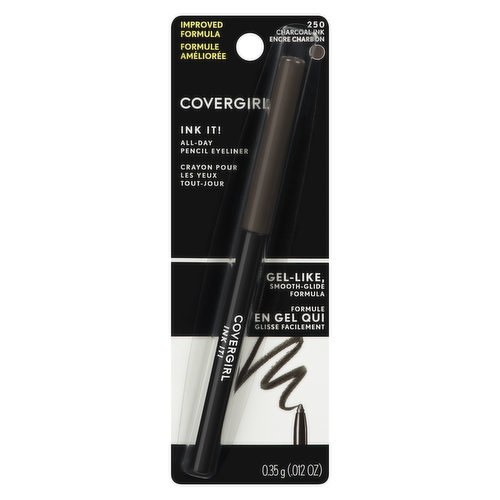 Cover Girl - Ink It! All-Day Eye Pencil - Charcoal Ink