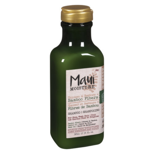 Maui MOISTURE - Thicken & Restore Bamboo Fibers Shampoo