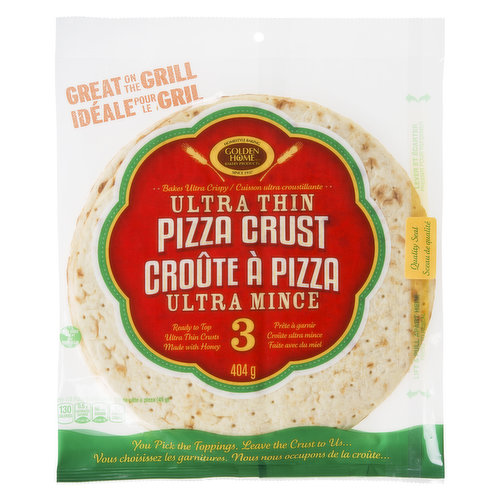 Golden Home Bakery - Ultra Thin Pizza Crust,