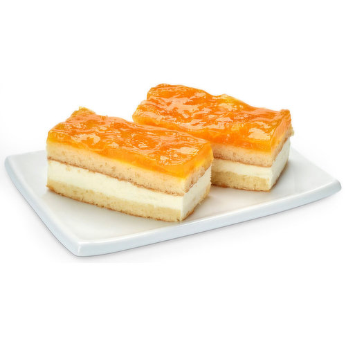 Bake Shop - Mandarin & Cream Cheese Slice 2 Pk