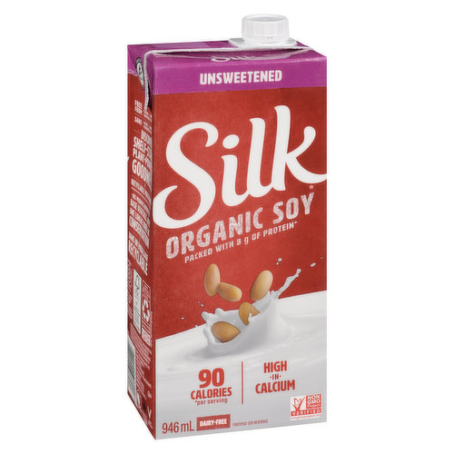 Silk - Unsweetened Organic Soy Original