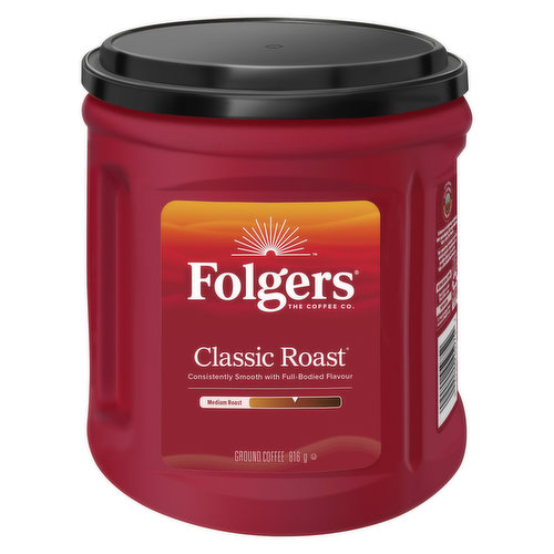 Folgers - Classic Roast, Ground Coffee Medium Roast