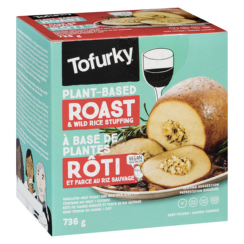Tofurky - Plant Based Roast & Wild Rice Stuffing