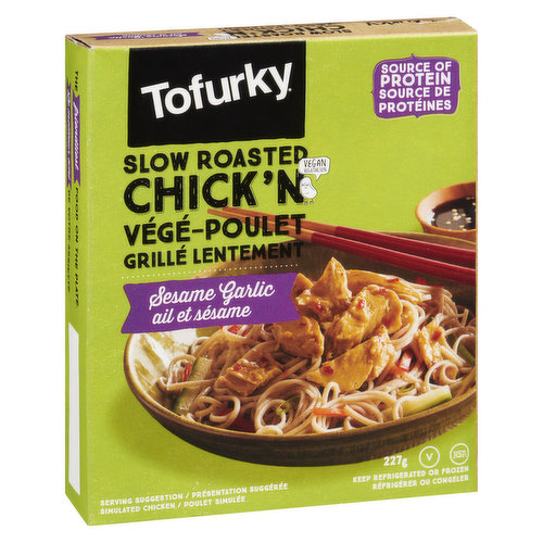 Tofurky - Slow Roasted Chick'n - Sesame Garlic