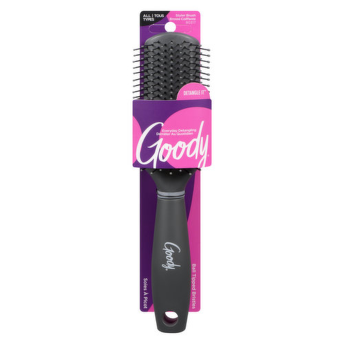 BLACK EGG Soft Hair Brush Hair Comb for Thin and Fine Hair Detangle  Smoothing Haircare Beauty Gift 
