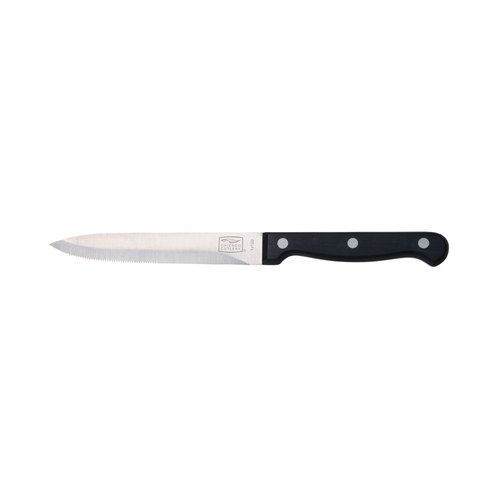 Chicago Cutlery brings professional-grade knives into the home. Comfortable and well balanced, each knife holds its edge for precise cutting.