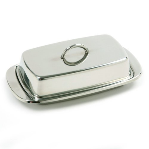 Norpro - Stainless Steel Covered Butter Dish